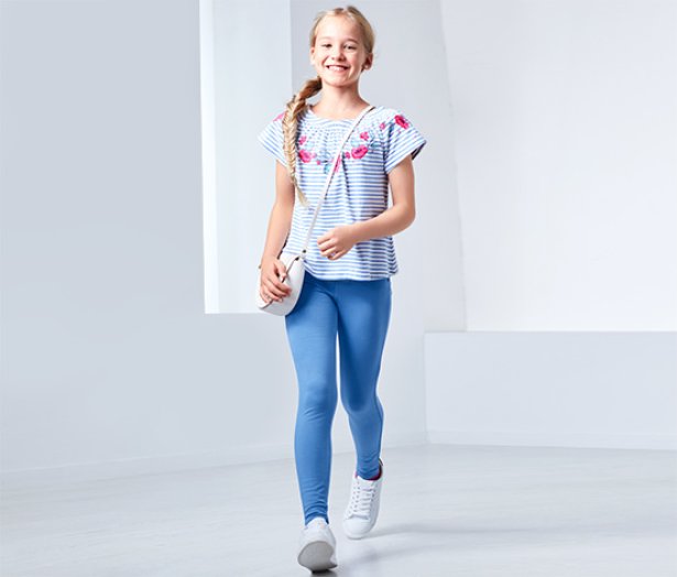 Lányka treggings, kék