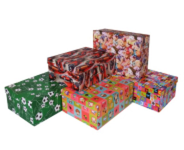 Cardex T4 díszdoboz 32x23x12cm vegyes mintás