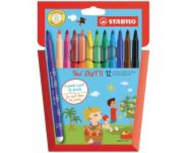 Stabilo TRIO Frutti illatos rostirón 12 szín
