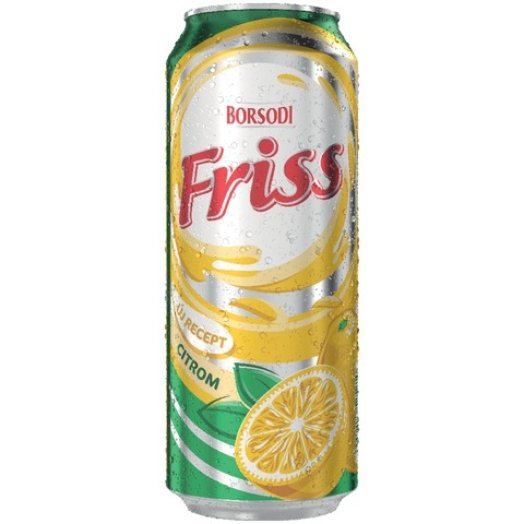 Borsodi Friss dobozos ízesített sör