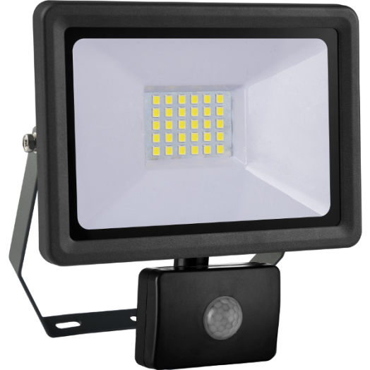 LED FÉNYVETŐ MOZGÁSÉRZÉKELŐVEL 30W 2300LM, 4000K 100° IP44 HATÓTÁV:10M