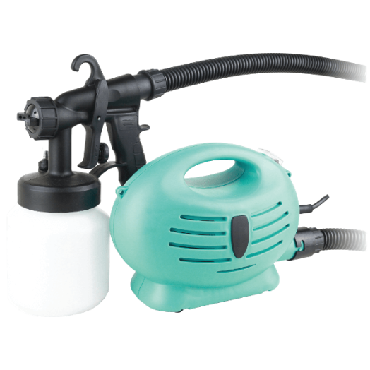 PAINT GUN FESTÉKSZÓRÓ 650W 800ML Q1P-BR04-100 TARTOZÉKOKKAL