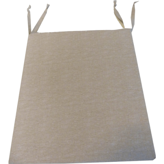 TRAPÉZPÁRNA 35X40X2 CM 100% PAMUT BÉZS
