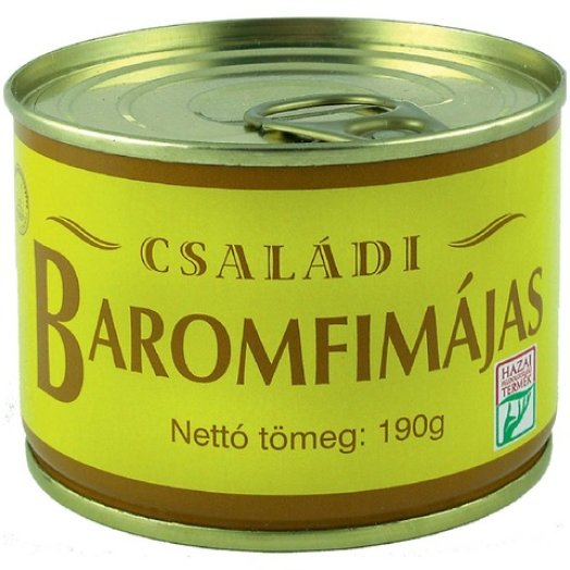 Családi baromfimájas vagy sertésmájkrém