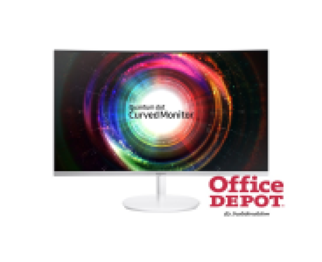 Samsung 27" C27H711QEU QLED WQHD HDMI Mini-Display port ívelt kijelzős fehér-ezüst monitor