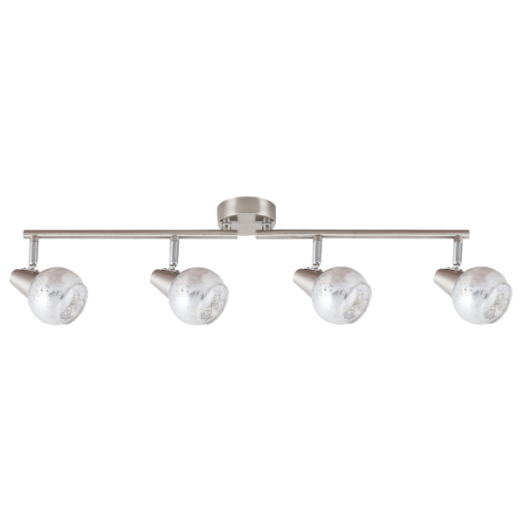NOELLE SPOT E14 4X25W SZATÉN KRÓM/ EZÜST 60,5CM
