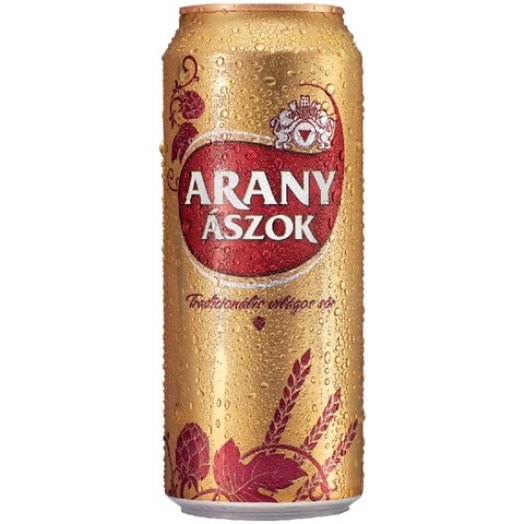 Arany Ászok dobozos világos sör