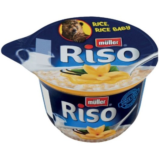 Müller tejberizs, Müller Mix tejdesszert vagy Müller Froop joghurt