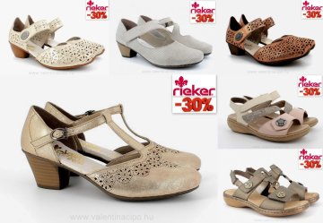 Rieker nyári cipők,szandálok,papucsok 30 %-os kedvezménnyel!
