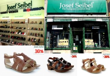 Josef Seibel cipők,szandálok,papucsok 30 %-os kedvezménnyel!