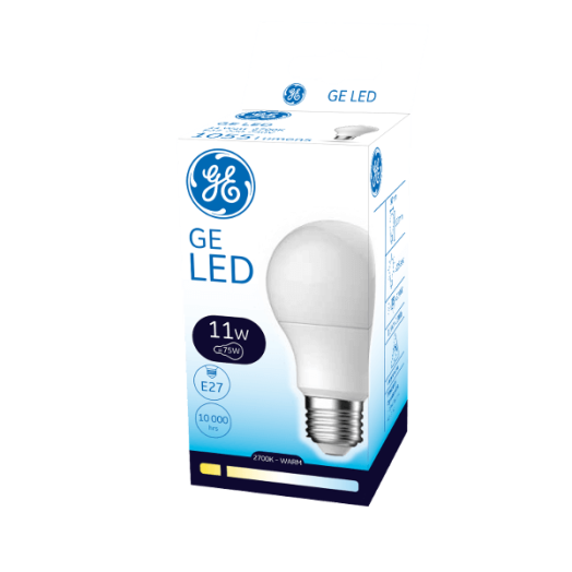 GE LED ECO SNOWCONE E27 11W 2700K 1055LM