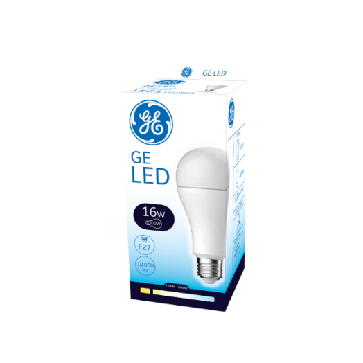 GE LED GLS A67 SNOWCONE E27 16W 2700K 1521LM