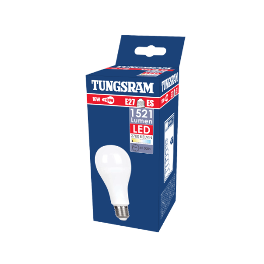 TU LED GLS A67 SNOWCONE E27 16W 2700K 1521LM