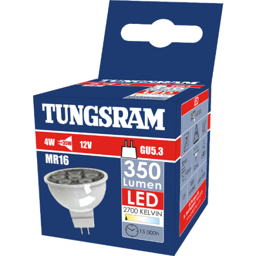 TU LED MR16 4W(35) 2700K 35°