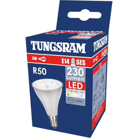 TU LED R50 E14 3W(40) 2700K 35°