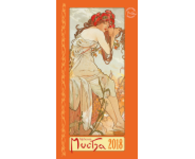 Falinaptár Alphonse Mucha 6095