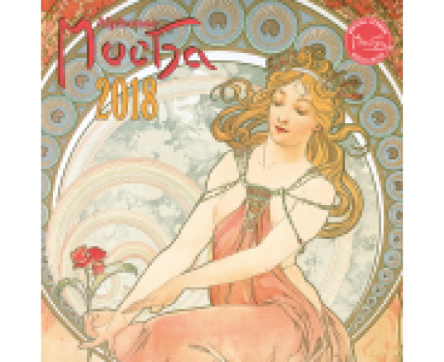 Falinaptár Alphonse Mucha 6097