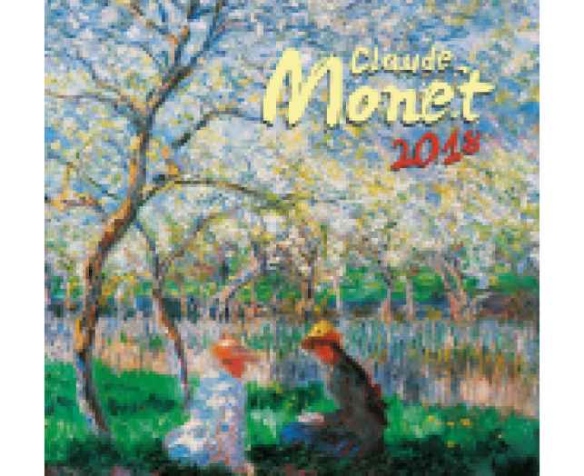 Falinaptár Claude Monet 6095