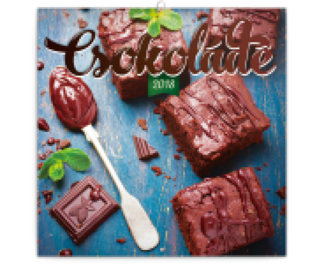 Illatosított lemeznaptár Chocolate 6096