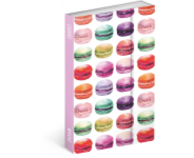 Zsebnaptár mágneses B/6 5412 Macarons