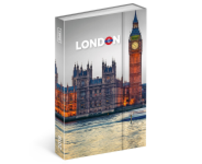 Mágneses zsebnaptár B/6 London