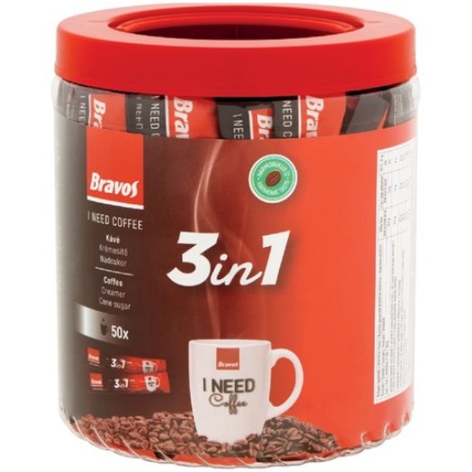Bravos 3in1 instant kávéspecialitás