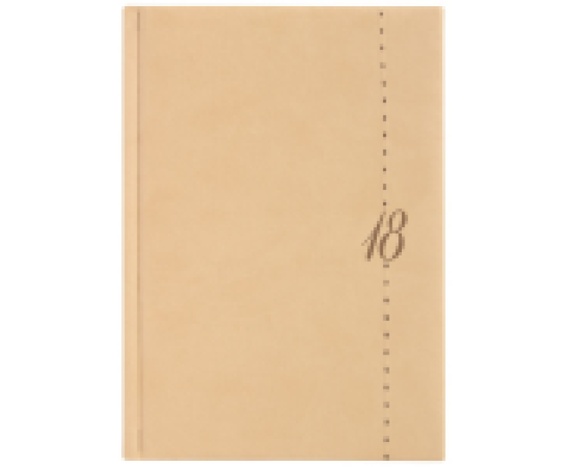 Agenda Linea L011 B/5 heti bézs