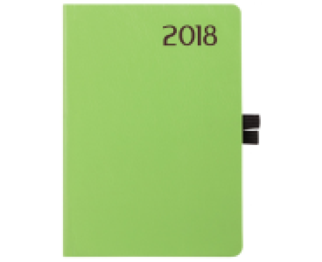 Agenda Rainbow R015 A/5 heti zöld