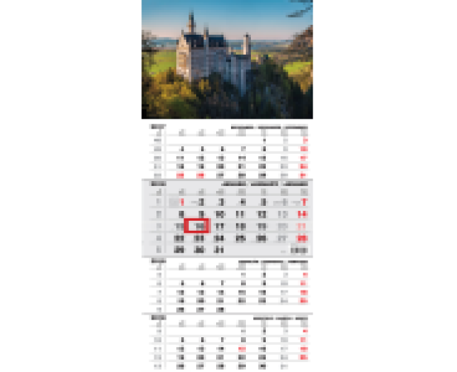 Speditőrnaptár T079 4 havi