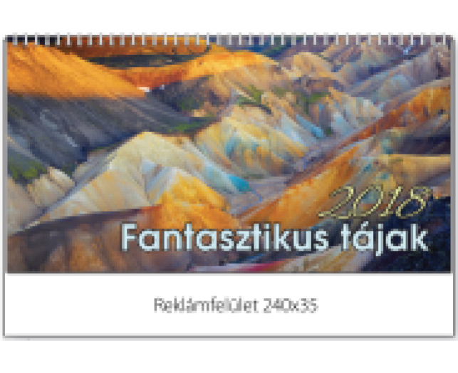 TopTimer asztali naptár T058 álló Utazás a világ körül