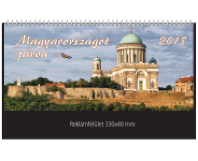 TopTimer Magyarországot járva képes asztali naptár T056 álló