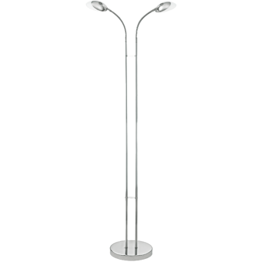 CANETAL1 LED ÁLLÓLÁMPA 2X3W 3000K 440LM KRÓM