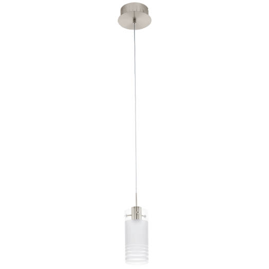 MELEGRO LED FÜGGESZTÉK 6W IP20 3000K 600LM KRÓM/SZATÉN