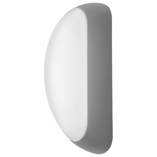 BERSON LED KÜLTÉRI FALI LÁMPA 5W IP44 3000K 570LM EZÜST SZÜRKE