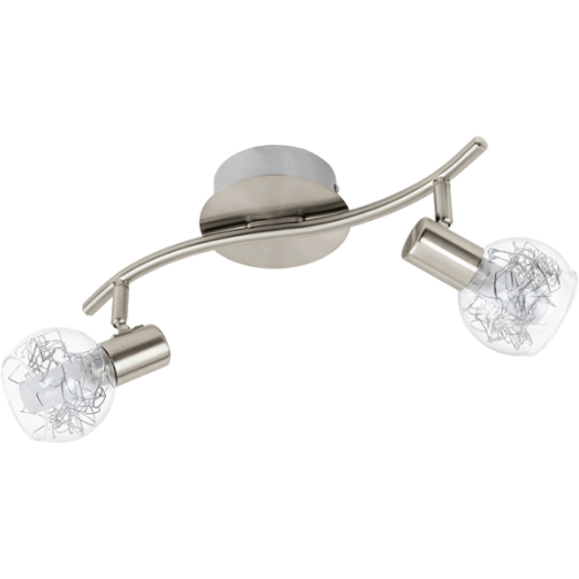 BASENTO LED SZPOT 2X5W IP20 3000K 960LM MATT NIKKEL