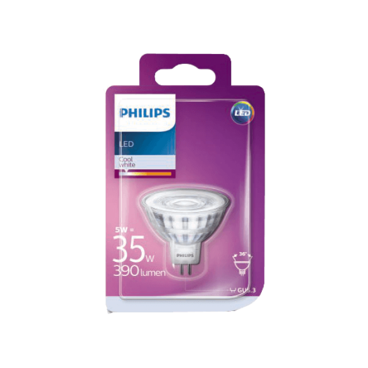 LED FÉNYFORRÁS SPOT GU5.3 5W 390LM 4000K 15000H A+