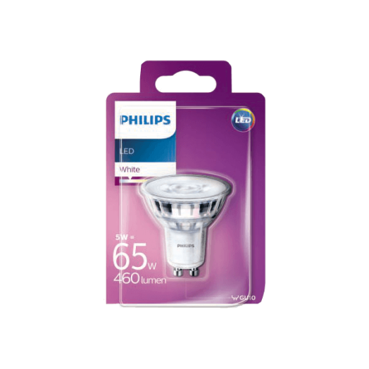 LED FÉNYFORRÁS SPOT GU10 5W 460LM 3000K 15000H A+