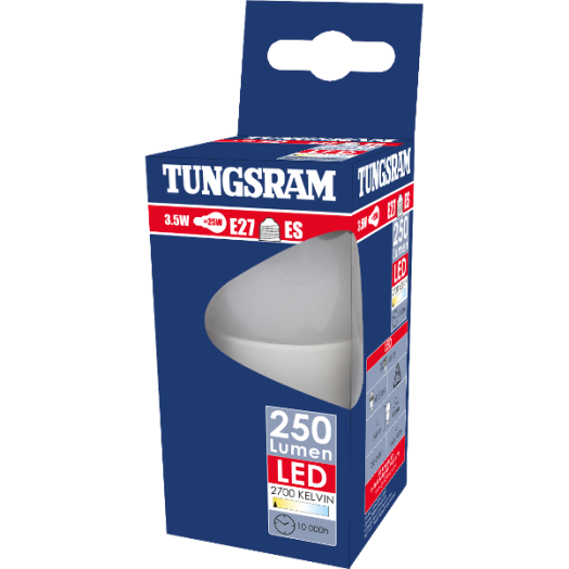 TU LED E27 3,5W 250LM 2700K 10000H GÖMB (RÉGI:320579)