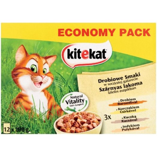Kitekat alutasakos multipack macskaeledel