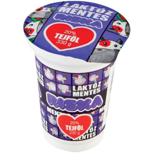 Riska laktózmentes tejföl