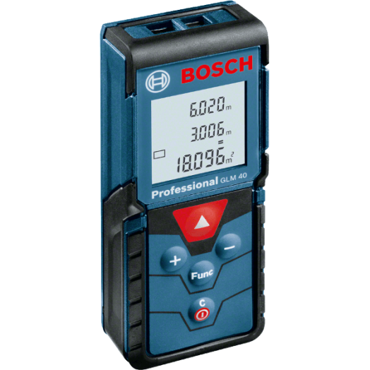 TÁVOLSÁGMÉRŐ LÉZERES BOSCH KÉK GLM 40