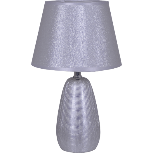 SILVERLINE ASZTALI LÁMPA E14 40W EZÜST