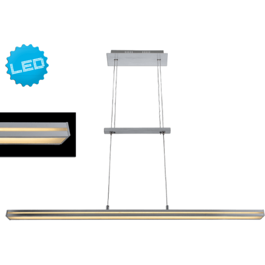 LED FÜGGESZTÉK 27W FEHÉR