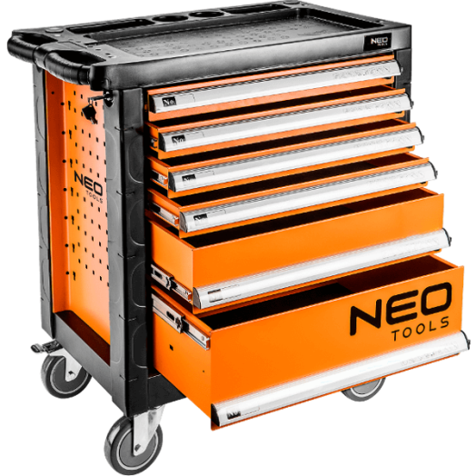MŰHELYKOCSI 6 FIÓKOS 770X460X870MM NEO