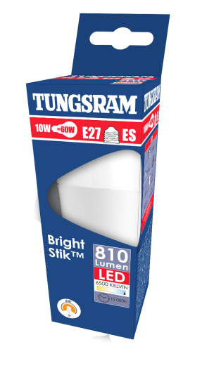 TUNGSRAM LED BRIGHTSTIK FÉNYFORRÁS E27 10W 810LM 3000K
