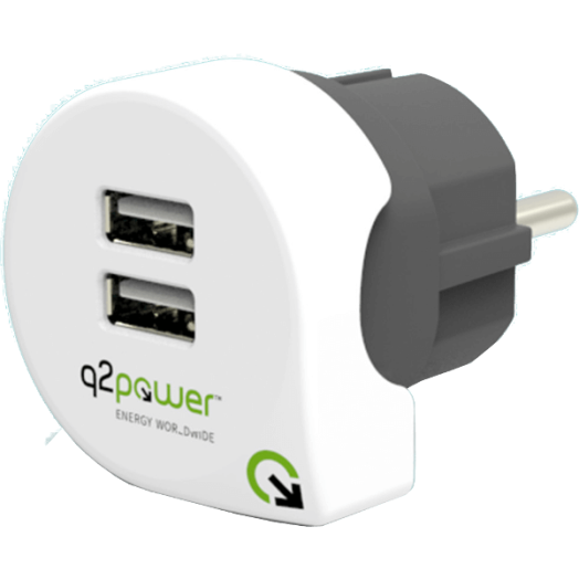 DUPLA USB TÖLTŐ - DUAL USB CHARGER 2.4A EUROPE