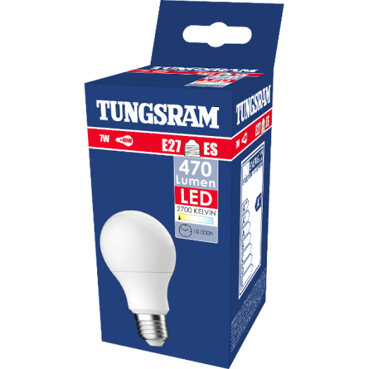 TU LED E27 7W 470LM 2700K 10000H A60
