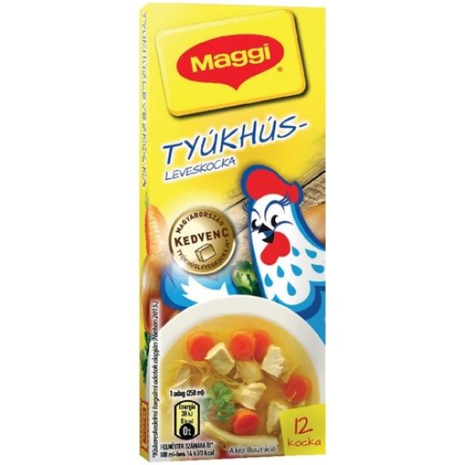 Maggi tyúkhúsleveskocka vagy pörköltszaftkocka