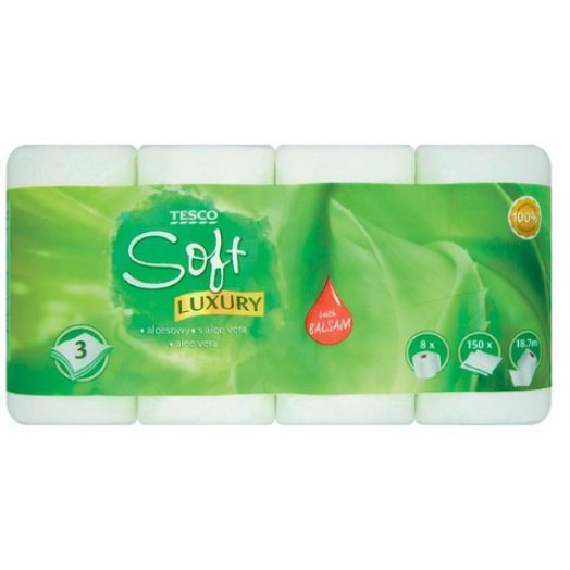 Tesco Soft Luxury toalettpapír