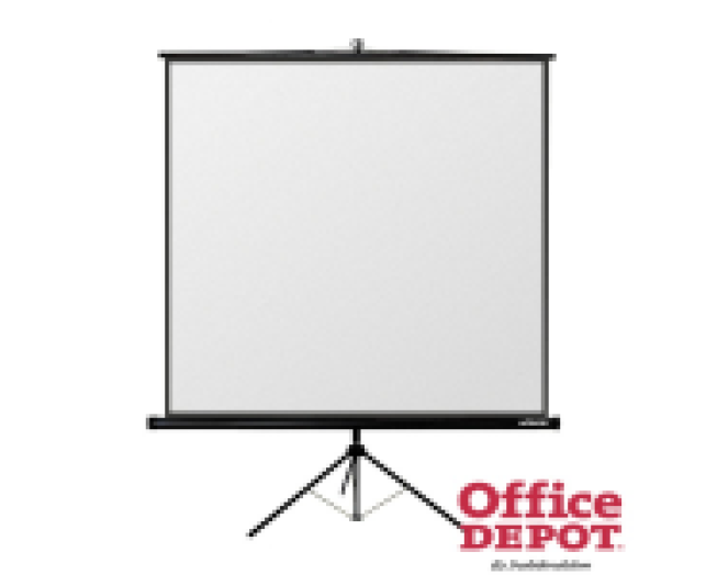 Reflecta Crystal-Line Tripod 1:1 180cm×180cm hordozható 3 lábú állványos vetítővászon